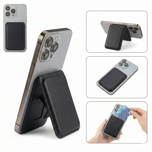 Cartera Magnética con Soporte